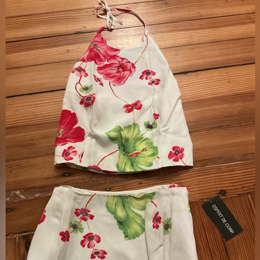 Vintage NWT Esprit Skirt Set - Picture 4 of 16